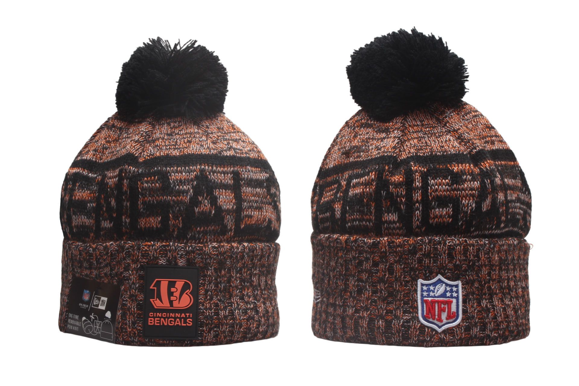 2026 NFL Cincinnati Bengals Hat beanie style 01->->Sports Caps